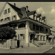 Hotel Bahnhof in Trubschachen (Postkarte)